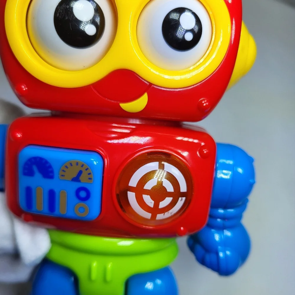 Hap-P-Kid Little Learner My First Little Robot With Lights & Sounds
